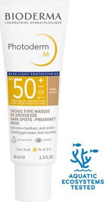 Photoderm M Солнцезащитный крем-гель M SPF50+ Темный оттенок, 40 мл – фото 4
