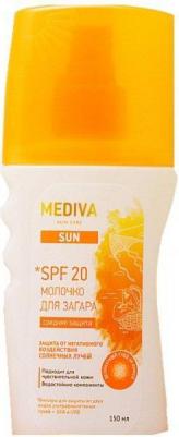 Медива Сан молочко детское для загара SPF-20/50 150мл – фото 2