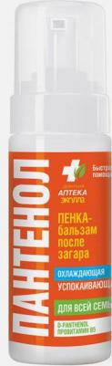 Пенка-бальзам Пантенол после загара охлаждающая успокаивающая для всей семьи 150 мл 4660018604469 – фото 2