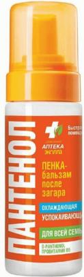 Пенка-бальзам Пантенол после загара охлаждающая успокаивающая для всей семьи 150 мл 4660018604469 – фото 3