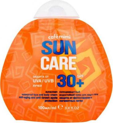 Солнцезащитный водостойкий крем для лица и тела SPF30+, 100 мл – фото 1
