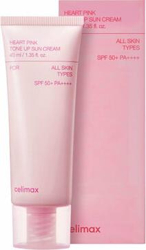 Солнцезащитный крем для лица Cолнцезащитный крем Heart Pink Tone Up Sun Cream 40.0 – фото 1
