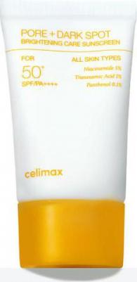 Солнцезащитный крем для сияния кожи Pore+dark spot brightening care SPF50+ 50 мл