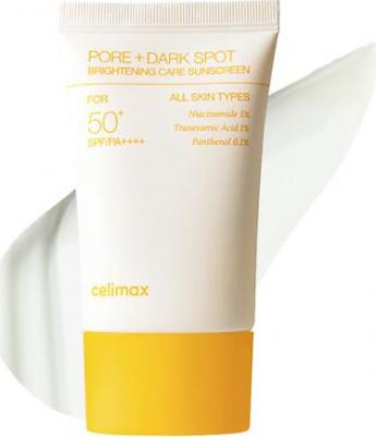 Солнцезащитный крем для сияния кожи Pore+dark spot brightening care SPF50+ 50 мл – фото 5