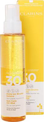 Huile-en-Brume Solaire Солнцезащитное масло-спрей для тела и волос SPF30
