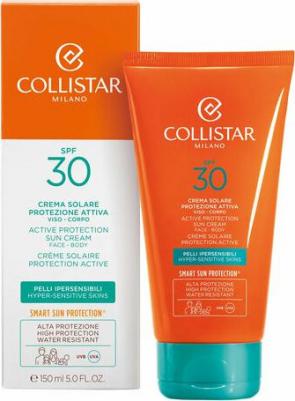 Солнцезащитный крем для лица и тела Crema Solare Protezione Attiva SPF30 150мл – фото 1