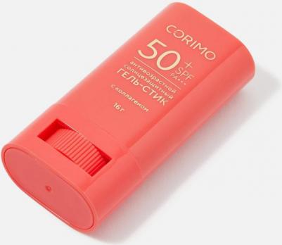 Солнцезащитный антивозрастной гель-стик SPF 50+ с коллагеном, 15 г – фото 3