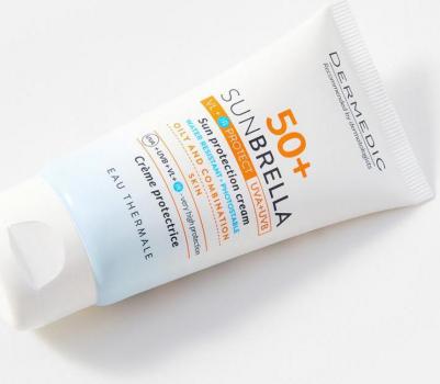 Солнцезащитный крем для жирной и комбинированной кожи SPF 50+ Sun Protection Cream Oily and Combination Skin, 50 г – фото 3