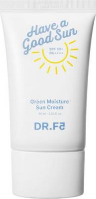 Крем солнцезащитный ультраувлажняющий - Green moisture sun cream SPF50+ PA++++, 60мл – фото 5