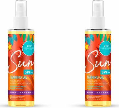 Масло для тела для интенсивного загара SPF 6 – фото 3