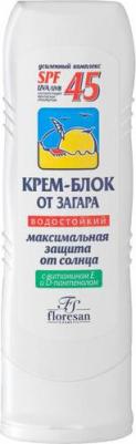 Крем-блок от загара, водостойкий, SPF 45, 125 мл – фото 1
