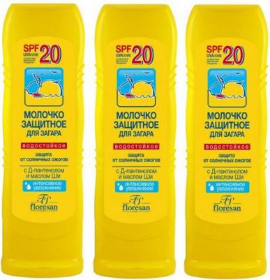 Молочко защитное для загара SPF 20, водостойкое, 125 мл – фото 7