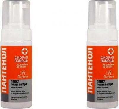 Пантенол Пенка после загара для всей семьи "Пантенол скорая помощь", 150 мл
