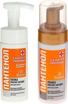 Пантенол Пенка после загара для всей семьи "Пантенол скорая помощь", 150 мл – фото 13