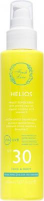 Молочко для тела Молочко солнцезащитное SPF 30 Helios Milky Suncreen Face & Body