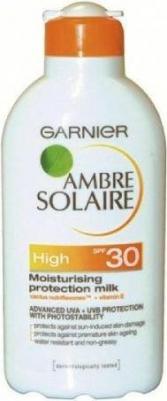 Ambre Solaire Солнцезащитное Молочко для лица и тела, SPF 30, 200 мл, с Карите – фото 5