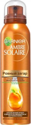 Спрей-автозагар для тела "Ambre Solaire, Ровный загар", для лица и тела, 150 мл – фото 16