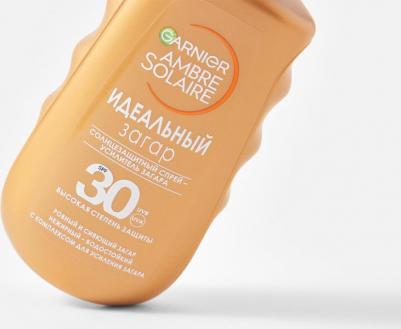 Спрей-проявитель загара солнцезащитный Ambre Solaire SPF30 150мл – фото 4