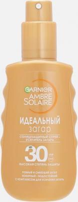 Спрей-проявитель загара солнцезащитный Ambre Solaire SPF30 150мл