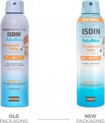 прей солнцезащитный для детей Fotoprotector Pediatrics SPF50+ / Transparent Spray Wet Skin 250мл – фото 1