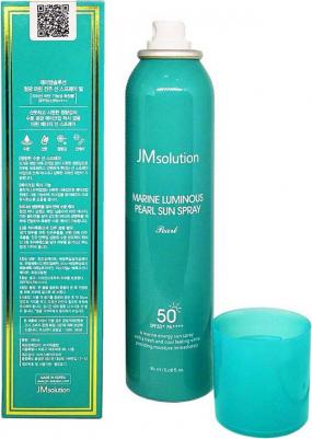 Солнцезащитный спрей Marine Luminous Pearl Sun Protection Sun Spray SPF50+ PA++++ – фото 14
