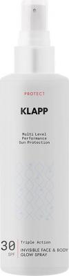 Спрей для загара с естественным блеском Invisible Face & Body Glow Spray SPF 30, 200 мл – фото 5