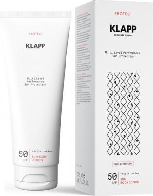 Sun Protect Солнцезащитный лосьон для тела SPF50 Multi Level Performance 200мл – фото 6