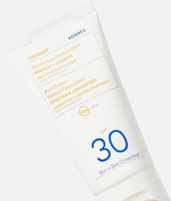 Солнцезащитный крем YOGHURT SPF30, быстро впитывающийся, длительный увлажняющий, водостойкий, 50 мл – фото 2