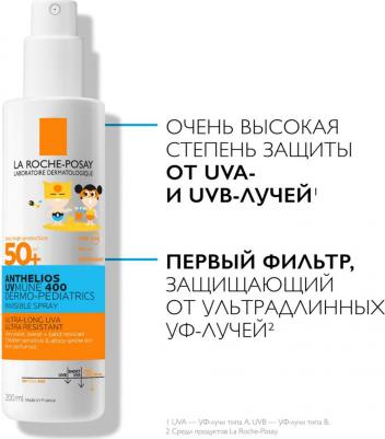 ЛРП Антгелиос Уфмьюн Дермо-педиатрикс спрей д/лица/тела дет. солнцезащ. спф50 200мл – фото 5