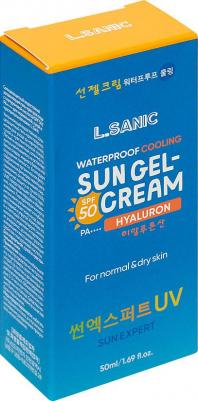 Гель-крем для лица солнцезащитный - sun expert hyaluronic acid gel-cream spf 50/pa++++, 50мл – фото 5