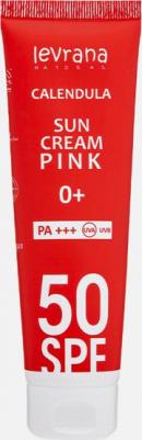 Солнцезащитный крем для лица и тела "Календула SPF 50 Pink 0+", 100 мл