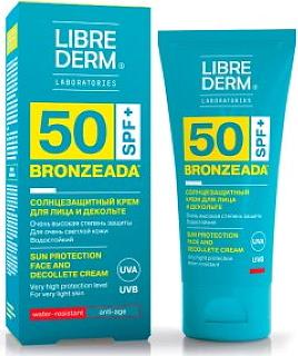 Крем Bronzeada солнцезащитный SPF50 с омега 3-6-9 и термальной водой 150 мл – фото 2