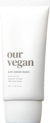 Cолнцезащитный базовый веганский крем SPF 50 Our Vegan Sun Cream Basic 50 мл