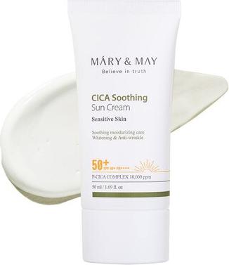 Крем солнцезащитный увлажняющий | CICA Soothing Sun Cream SPF50+ PA++++ 50 мл – фото 4