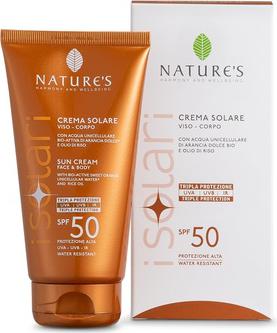 Крем солнцезащитный iSolari для лица и тела SPF 50, 150мл