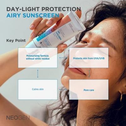 Крем для лица солнцезащитный двойной | Day-Light Protection Airy Sunscreen Broad Spectrum SPF50 50ml – фото 11