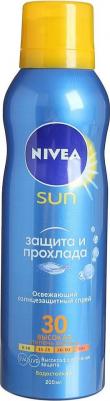 Сан спрей солнцезащитный освежающий Защита и Прохлада SPF30 200мл – фото 7