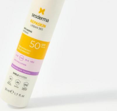 Солнцезащитный крем для лица Средство солнцезащитное антивозрастное для лица Repaskin Urban 365 Anti-aging SPF50 50 – фото 2