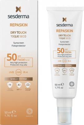 Солнцезащитное средство Repaskin Dry Touch Facial Sunscreen SPF50 50 мл – фото 1