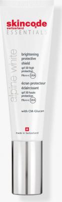 Скинкод Осветляющий защитный крем spf 50/PA+++ Alpine White, 30 мл – фото 1