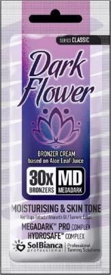 Крем для солярия / крем для загара в солярии с бронзатором Dark Flower 30х, 15 мл