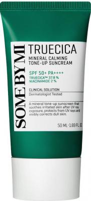 Успокаивающий солнцезащитный крем с легким тоном Truecica Mineral Calming Tone-Up Suncream – фото 8