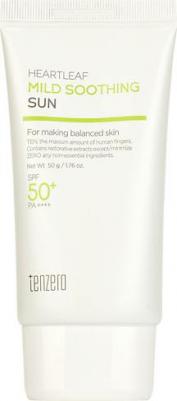 Солнцезащитный крем для лица Крем для лица солнцезащитный успокаивающий SPF 50+/PA++++ Mild Soothing Sun – фото 1