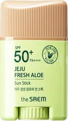 Стик солнцезащитный с экстрактом алоэ Jeju Fresh Aloe Sun Gel 60 г