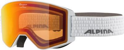 Очки Горнолыжные 2021-22 Narkoja Q-Lite White/Orange S2 – фото 2