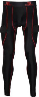 Брюки с раковиной PRO Compression SR черн/черн, (р. XL)