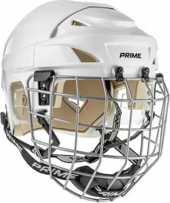 Шлем хоккейный+маска Flash 2.0 р. S (белый)