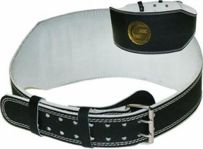 Пояс для тяжелой атлетики (широкий, кож/зам), размер М 4610231242108