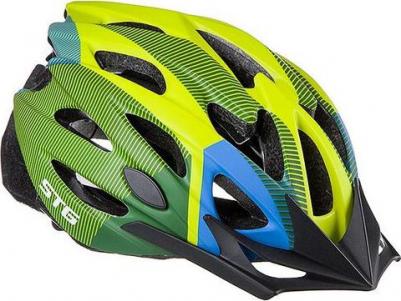 Шлем велосипедный MV29-A козырёк, 25 отверстий Х82394 L Чёрный матовый – фото 2