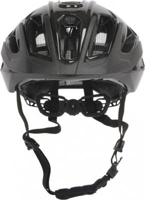 Велосипедный шлем "Quatro", амортизирующий, ударопрочный, цвет Rhino Black – фото 2